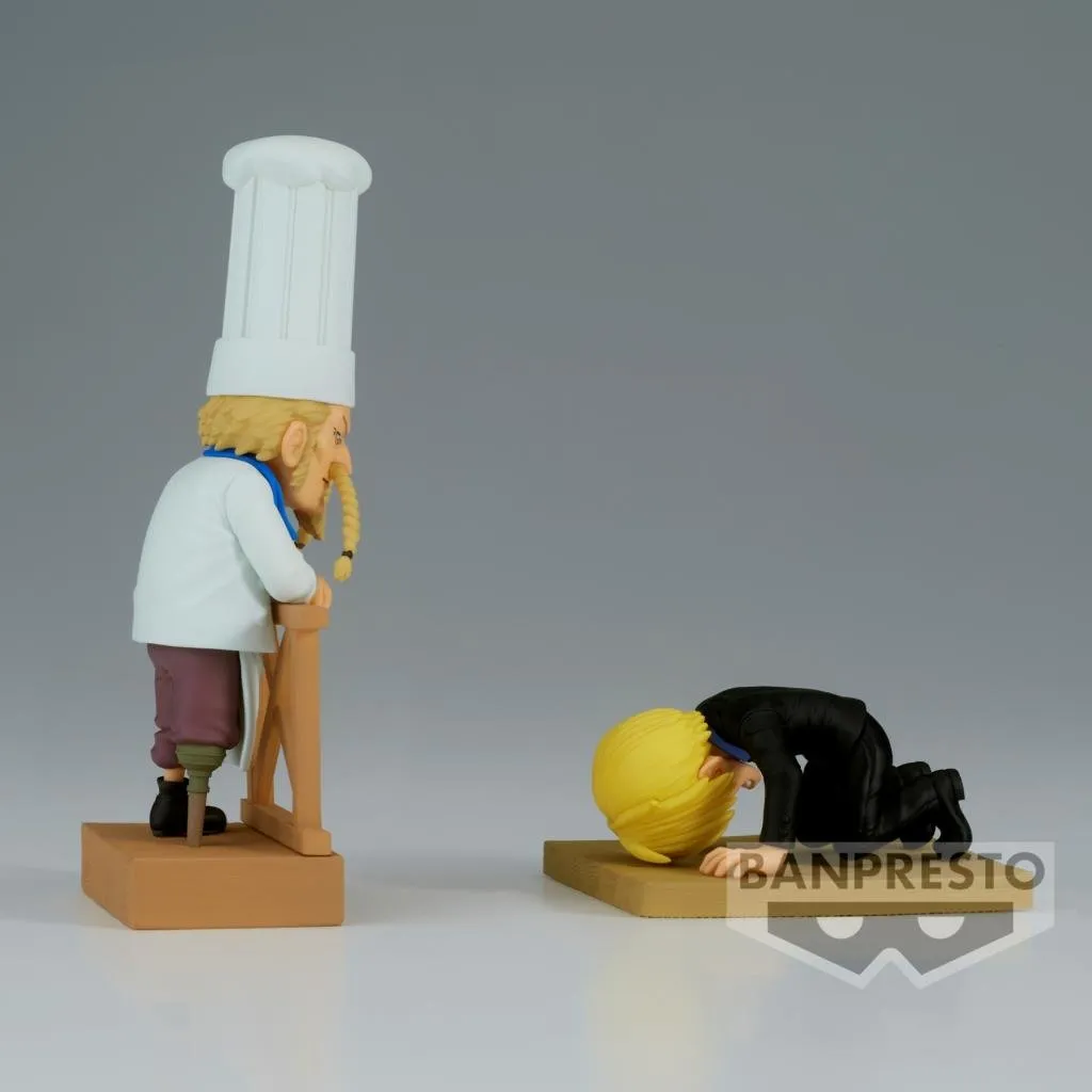 ONE PIECE - Sanji & Zeff - Figure WCF Log Stories 8cm